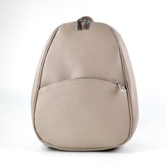 Рюкзак жіночий в кольорі бізон з натуральної шкіри Larsy 0593 - 1