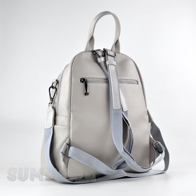 Рюкзак женский светло--серый из искусственной кожи МІС 36010 - 2