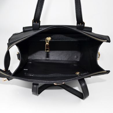 Сумка-рюкзак жіноча чорна з екошкіри PoloClub SK20099 - 3