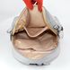 Рюкзак жіночий світло-сірий зі штучної шкіри МІС 36010