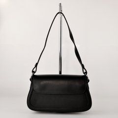 Сумка женская черная из искусственной кожи К884 - 1
