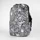 Рюкзак спортивный серый (узор) из текстиля WALLABY 141 - 1