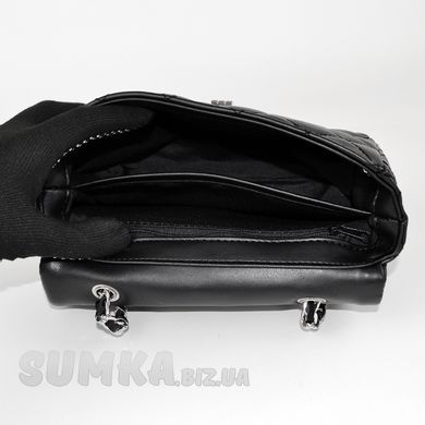 Сумка женская черная из экокожи PoloClub SK30244 - 3