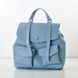 Рюкзак женский голубой из экокожи 9903 (SALE)