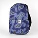 Рюкзак спортивный фиолетовый (узор) из текстиля WALLABY 141 - 1