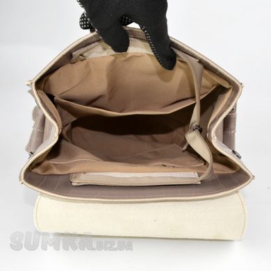 Рюкзак жіночий димчатий (кроко) з екошкіри PoloClub 011 - 3