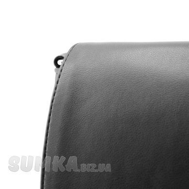 Сумка женская черная через плечо из искусственной кожи МІС 35133 - 6