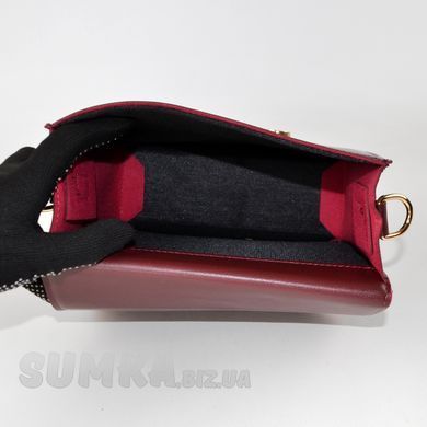 Сумка жіноча бордова з екошкіри PoloClub SK50008 - 3