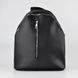 Рюкзак жіночий чорний зі штучної шкіри К786 - 1