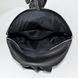 Рюкзак жіночий чорний зі штучної шкіри К786