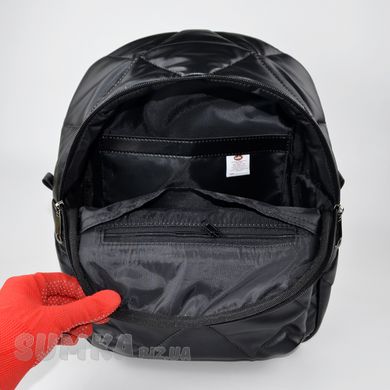 Рюкзак женский черный из искусственной кожи МІС 36079 - 3