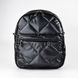 Рюкзак жіночий чорний зі штучної шкіри МІС 36079 - 1