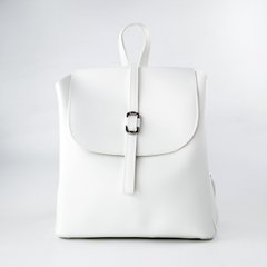 Рюкзак жіночий білий з екошкіри PoloClub SK10030 - 1