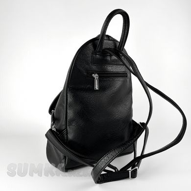 Рюкзак жіночий чорний зі штучної шкіри Valetta Studio 1748 - 2
