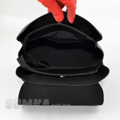 Рюкзак женский черный из экокожи PoloClub SK10030 - 3