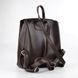 Рюкзак женский шоколадный из экокожи PoloClub SK10030