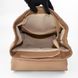 Рюкзак жіночий стьобаний темно-бежевий з екошкіри PoloClub SK30071