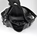Сумка женская черная (+ черная змея) из искусственной кожи Valetta Studio 1431