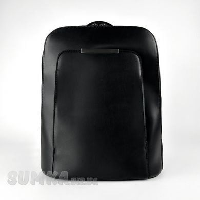 Сумка-рюкзак жіноча чорна з екошкіри PoloClub SK20131 - 1