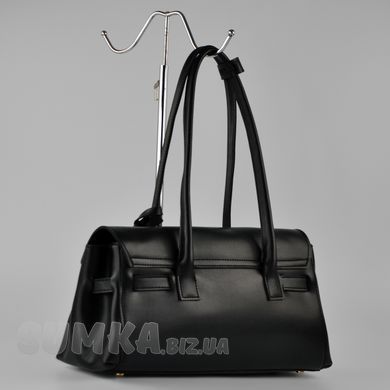Сумка женская черная из экокожи PoloClub SK50120 - 2