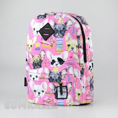 Детский городской розовый рюкзак Favor 958-40 - 1