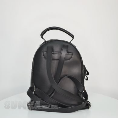 Рюкзак женский черный из экокожи PoloClub 0005 - 4