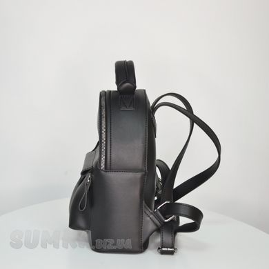 Рюкзак женский черный из экокожи PoloClub 0005 - 3