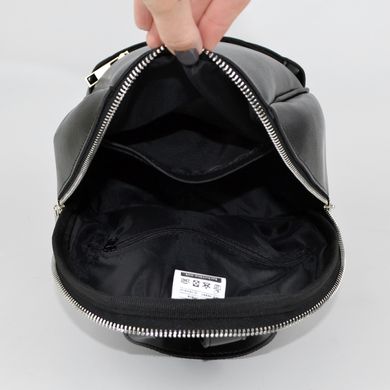 Рюкзак жіночий чорний зі штучної шкіри К782 - 3