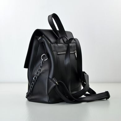 Рюкзак женский черный из экокожи PoloClub SK10009 - 2