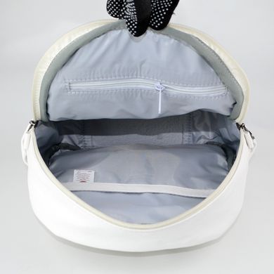 Рюкзак жіночий білий зі штучної шкіри МІС 36143 - 3