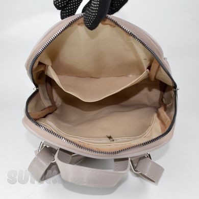 Сумка-рюкзак жіноча димчата з екошкіри PoloClub SK10119 - 3