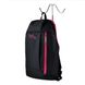 Рюкзак спортивний чорно-рожевий з текстилю WALLABY 151-2 - 1