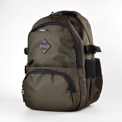 Шкільний рюкзак кольору хакі з ортопедичною спинкою з текстилю Favor 998-5 - 1