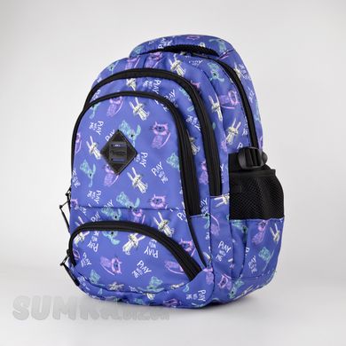 Шкільний рюкзак з ортопедичною спинкою з текстилю Favor 997-20 - 1