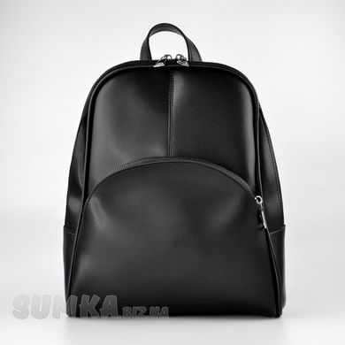 Сумка-рюкзак женская черная из экокожи PoloClub SK10119 - 1