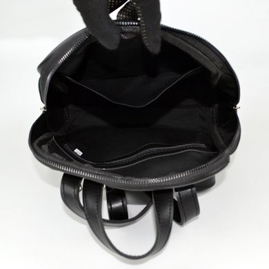Сумка-рюкзак женская черная из экокожи PoloClub SK10119 - 3