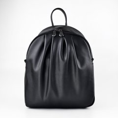 Рюкзак жіночий чорний зі штучної шкіри МІС 36141 - 1