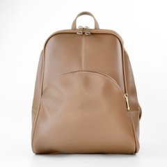 Сумка-рюкзак жіноча кольору капучіно з екошкіри PoloClub SK10119 - 1