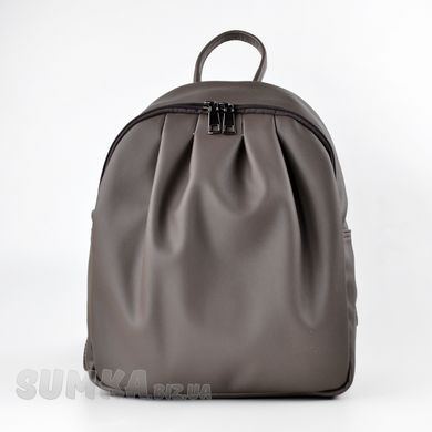 Рюкзак жіночий кольору капучіно зі штучної шкіри МІС 36141 - 1