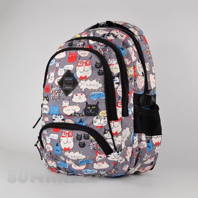 Шкільний рюкзак з ортопедичною спинкою з текстилю Favor 997-04 - 1