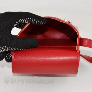 Сумка женская красная из экокожи PoloClub SK50022 - 3