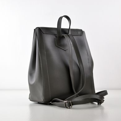 Рюкзак жіночий темно-сірий з екошкіри B.Elit 21-92 (SALE) - 2