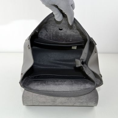 Рюкзак жіночий темно-сірий з екошкіри B.Elit 21-92 (SALE) - 3