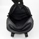 Рюкзак жіночий чорний зі штучної шкіри МІС 36141