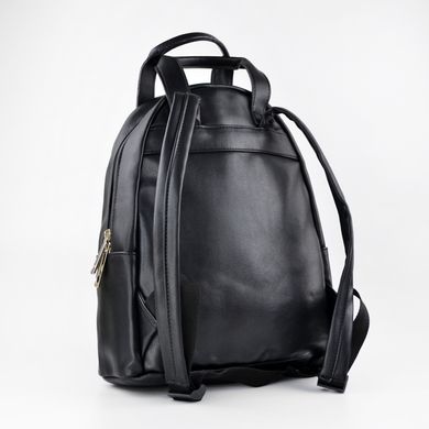 Рюкзак жіночий чорний зі штучної шкіри Voila 171 - 2