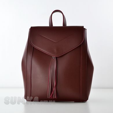 Рюкзак жіночий бордовий з екошкіри B.Elit 21-92 (SALE) - 1