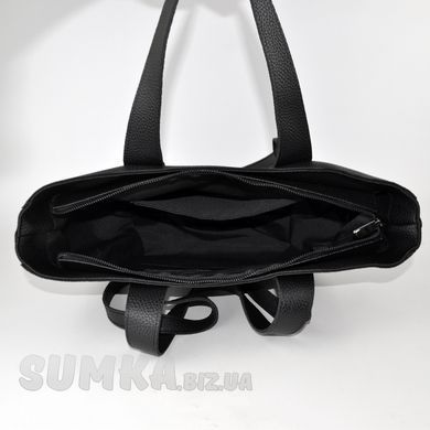 Сумка женская черная из экокожи PoloClub SK50046  - 3