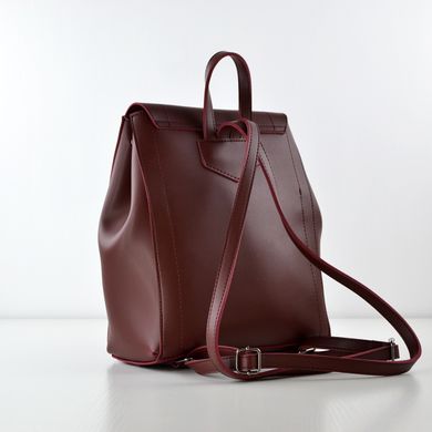 Рюкзак жіночий бордовий з екошкіри B.Elit 21-92 (SALE) - 2