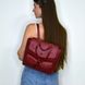 Рюкзак женский красный из экокожи 9903 (SALE)