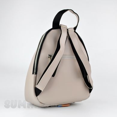 Рюкзак жіночий в кольорі бізон зі штучної шкіри К782 - 2